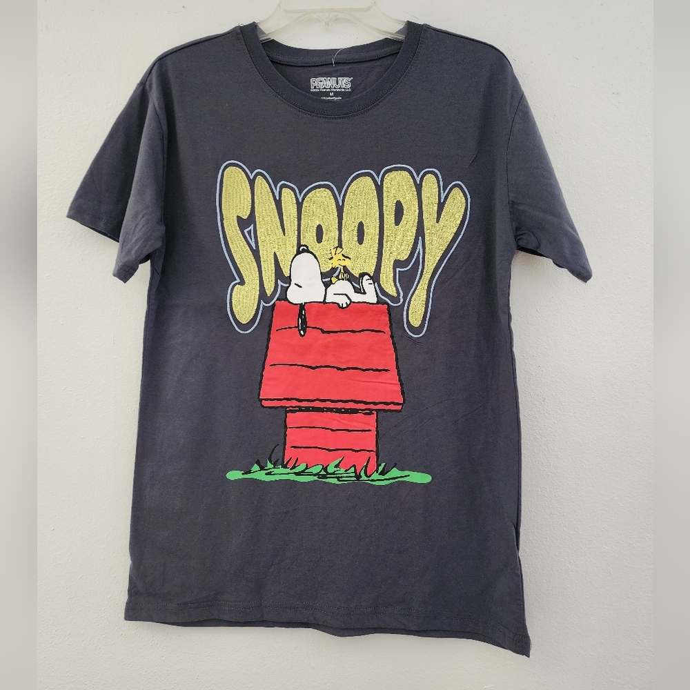 Cartoon Network Peanuts Vintage T-Shirt - Black